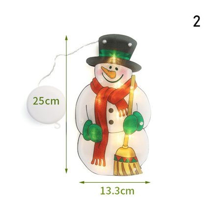 LED-imukuppi riippuvalaisimen ikkunan koristevalot 2 2