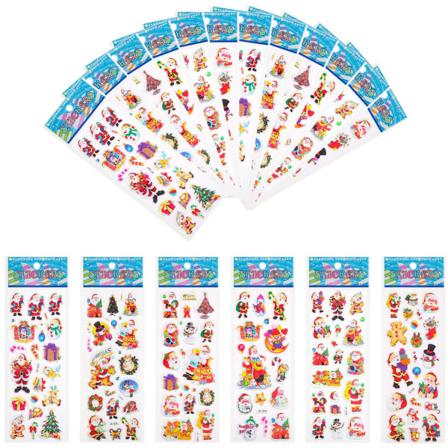 Julklistermärken För Juldekoration - 20st Ark Multifärg