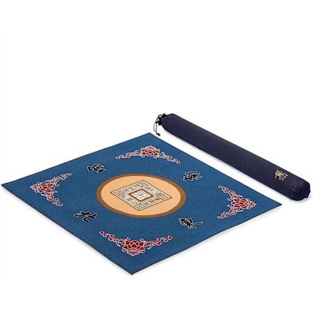 Mahjong, Poker, Kortspel, Brädspel, Brickspel och Dominoer - Rullbar Spelmatta med Bärväska (FMY)