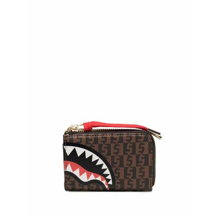 Sprayground, Wallets ; Cardholders Brązowy, Kobieta, Rozmiar: ONE Size