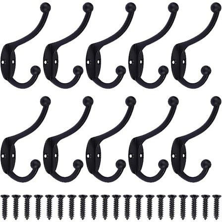 Retro seinälle kiinnitettävä vaatekoukku Vintage metalli ovenkoukku kylpyhuoneeseen keittiöön makuuhuoneen eteiseen