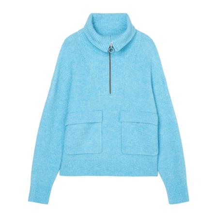 Marc O'Polo, Round-neck Knitwear Niebieski, Kobieta, Rozmiar: S