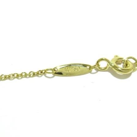 Tiffany & Co. Pre-owned, Pre-owned Yellow Gold necklaces Geel, Dames, Maat:ONE Size