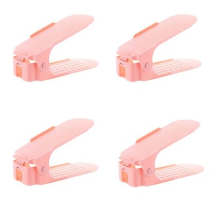 Skostativ Dobbel Stativ Hylle ROSA