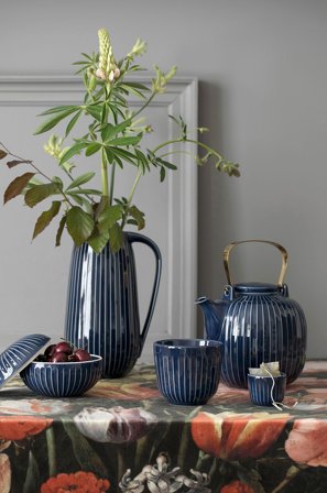 Kähler - Termokop Hammershøi, 20 cl - Blå - Kopper & krus - Fra Homeroom