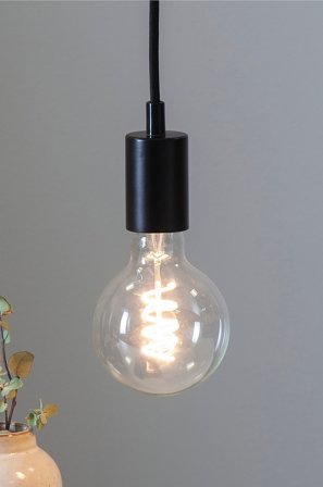 Jotex - Ledningssett E27 Stil Black - Kjøp E27 hos Jotex