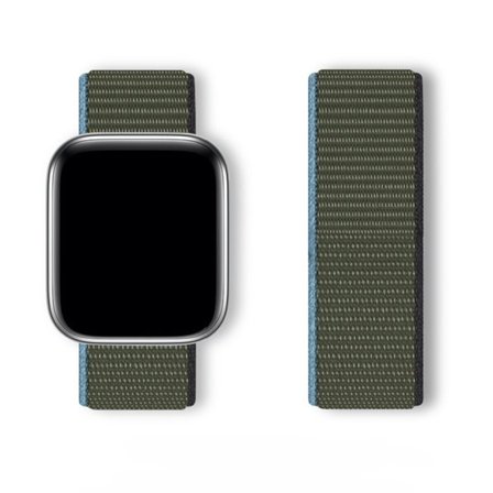 Sport Loop hihna Apple kellolle 38 / 40 / 41 mm - vihreä