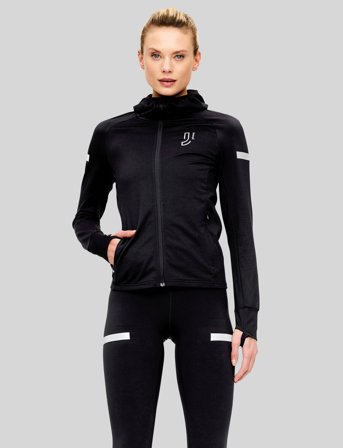 Johaug Gleam Full Zip - Black - S