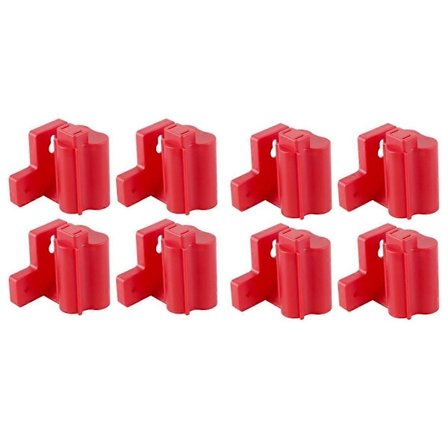 4 stk. værktøj Strømbatteri Beslag Opbevaring Kompatibel med Milwaukee M12 12V-Perfekt