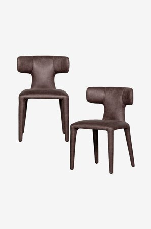 WOOOD - Permit Matstol - 2-pack - Svart - Stolar - Från Homeroom