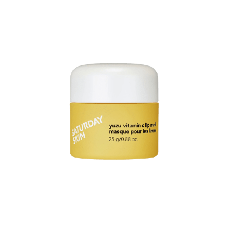 Saturday Skin Yuzu Vitamin C Lip Mask 25g Läppvård Unisex