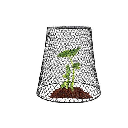5 stk. Kraftige metallhønsegårdsklokker for planter | Hage netting plantebeskyttere (9×9 tommer) Holder kaniner, høner, ekorn og fugler ute
