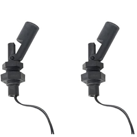 2 st Flytande vattennivåsensorer Horisontell flottörbrytare