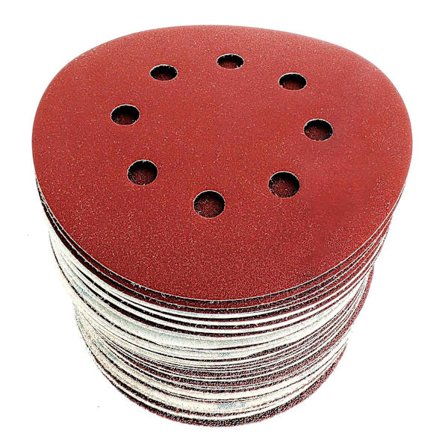 125 mm Sandpapper Slipdiskar Excenterslip - 60 X 8 Hålskivor