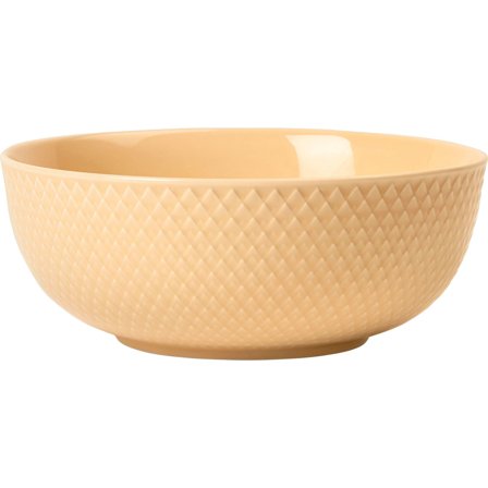 Lyngby porcelæn Rhombe Color kulho, 15,5 cm, sand