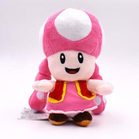 Super Mario U Liten svamp 18 cm plyschleksak