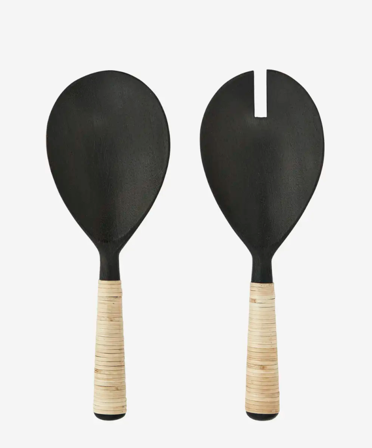 Madam Stoltz Salatbestikk Brent mangotre L22