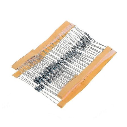 100 stk 1k Ohm 1/4w Metallfilmresistor 1kohm 0.25w 1% For Arduino