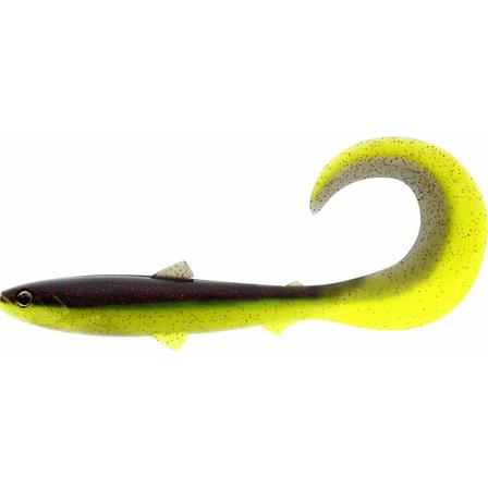 Westin BullTeez Curltail 2-pack 10cm 6g Black/Chartreuse