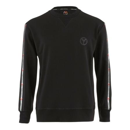 Carlo Colucci, Sweatshirt Zwart, Heren, Maat:L