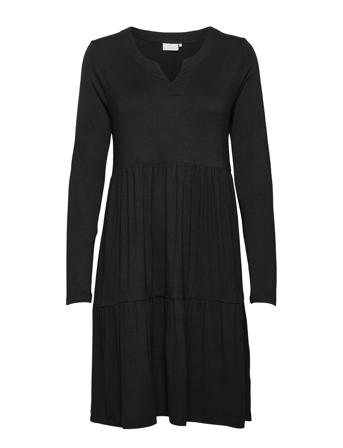 Kapetra Ls Dress Black Kaffe
