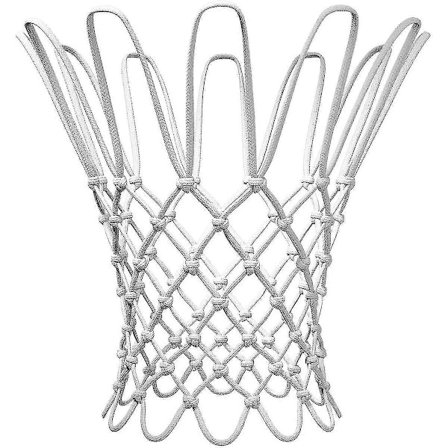 Spalding Heavy Duty Basketballnett - Innendørs/utendørs - Hvit