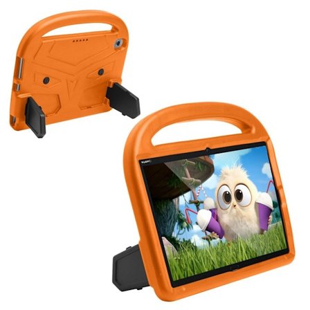 Huawei MediaPad M5 10 / M6 10.8 stødsikkert etui i sparrow-stil - Orange