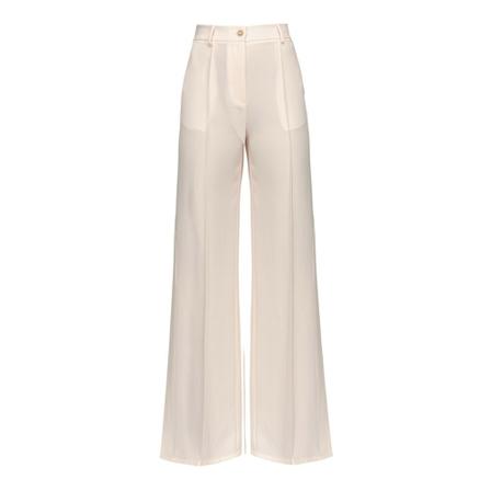 Pinko, Wide Trousers Beige, Dames, Maat:XS