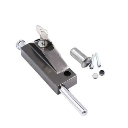 Garageport Multifunktionell Dörrlås Universal Dörrlås Med 1 Nyckel Inomhus Och Utomhus Universal Röd Brons