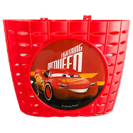 Disney Børnecykelkurv i Plast - Lynet McQueen Design