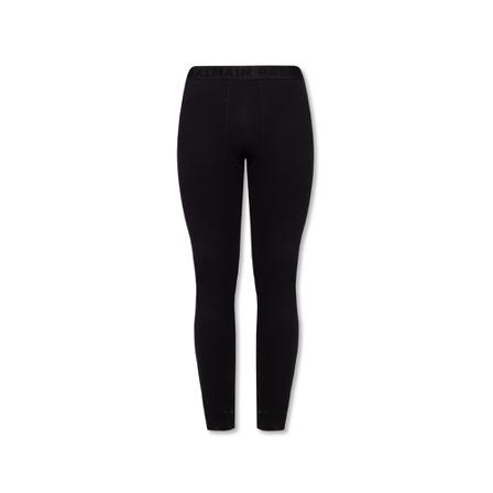 Balmain Leggings with logo Sort, Herre Bukser