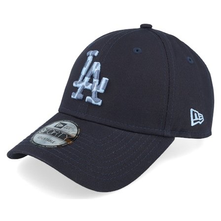 New Era - MLB Blauw adjustable Cap - Los Angeles Dodgers MLB 9FORTY Navy Adjustable @ Hatstore