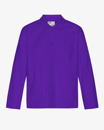 Organic Workwear Jacket - Ultra Violet M