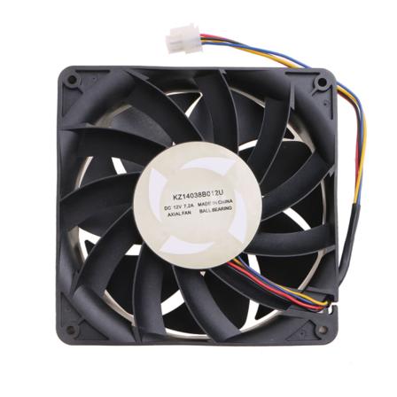 Kunnallisteollisuuden jäähdytystuuletin KZ14038B012U whatsmineriin 12V 7.2A 14 cm M20S