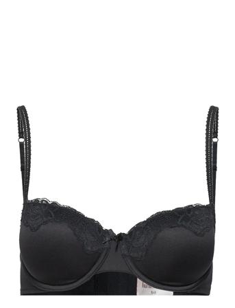 Secret Lace Lingerie Bras & Tops Balc Tte Bras Svart Hunkemöller