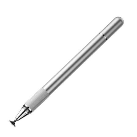 Baseus Golden Cudgel ACPCL-0S dubbelsidig stylus för surfplattor, telefoner med gelpenna - silver