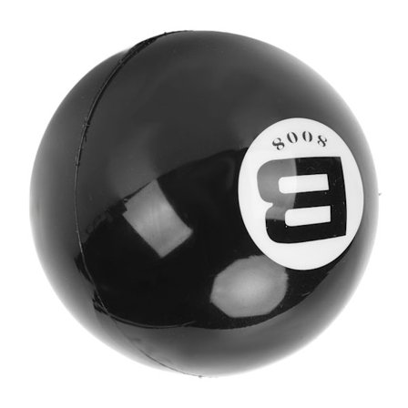 Urverktygsboll i Gummi, Uppblåsbar, 7 cm i Diameter, Lättanvänd, Öppnar Urverk, Friktionsboll, Svart