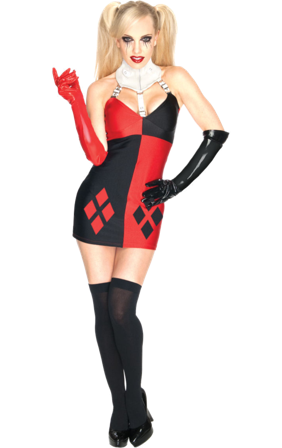 SUPERSKURK HARLEY QUINN KOSTUME XS
