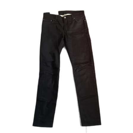 Svarta Acne Studios Blå Konst jeans