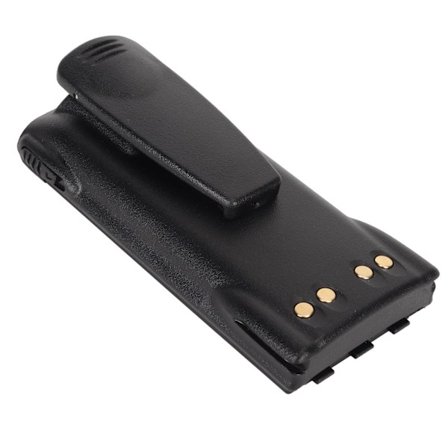 Walkie Talkie Batteriudskiftning 1500mAh 2-vejs Radio Ni MH Batteri med Bælteklips til Motorola HT750 HT1250 GP320 GP328