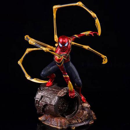 Iron Spider-Man: Heroes Expedition Hand Doll Model Statue Ornam