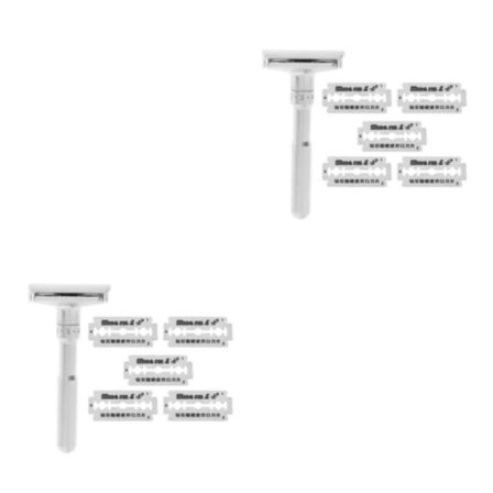 1/2/5 Justerbar Sikkerhedsskraber til Razor Zinklegering Classic med 5 for 2Set