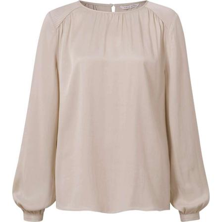 Yaya, Blouses Beige, Dames, Maat:L,Viscose