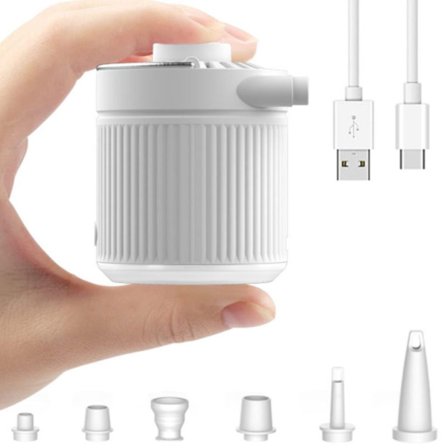 Elektrisk luftpumpe Bærbar luftpumpe luftmadraspumpe