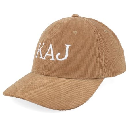 Iconic - Brun unconstructed Keps - Kaj Camel Heritage Cord Tan Dad Cap @ Hatstore