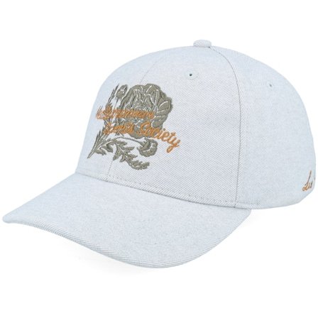 Les Deux - Grau adjustable Cap - Mediterranean Baseball Cap Grey Melange Adjustable @ Hatstore