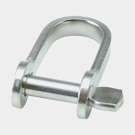 Schlüsselschäkel 1852-Marine, Ø4 mm, 15 mm, Edelstahl - Boot