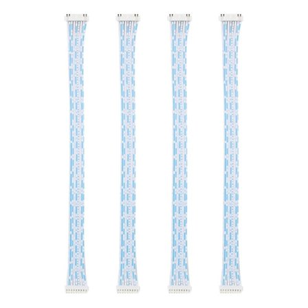 4 st 18-stifts signalkabel 18-stifts bandkabel 2x9 stift gruva