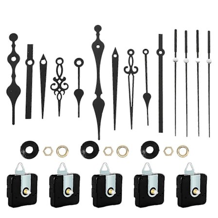 Sæt vægur reservedele Plastik urviser