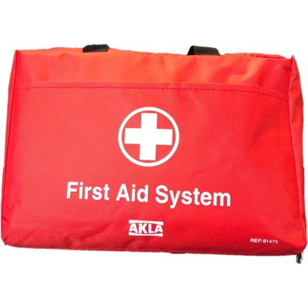 AKLA Förbandsväska För bil - Lyreco - Skyddsutrustning - Första Hjälpen - Väskor lådor och kit